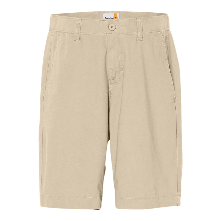 Shorts Uomo Chino in Popeline Claremont Beige