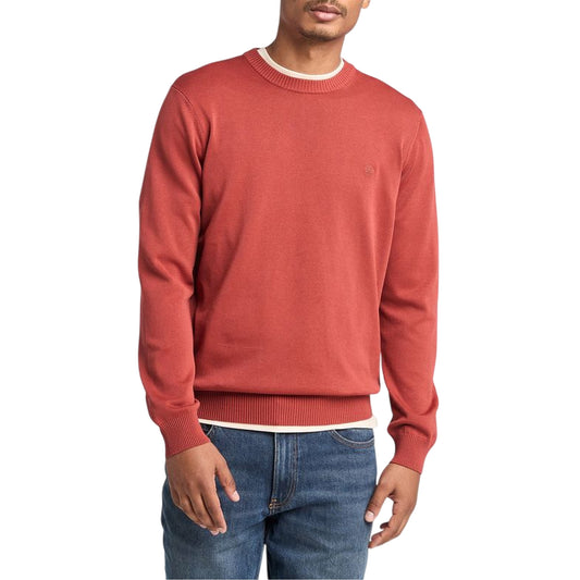 Maglia Uomo Merrymack River Garment Dye Rosso