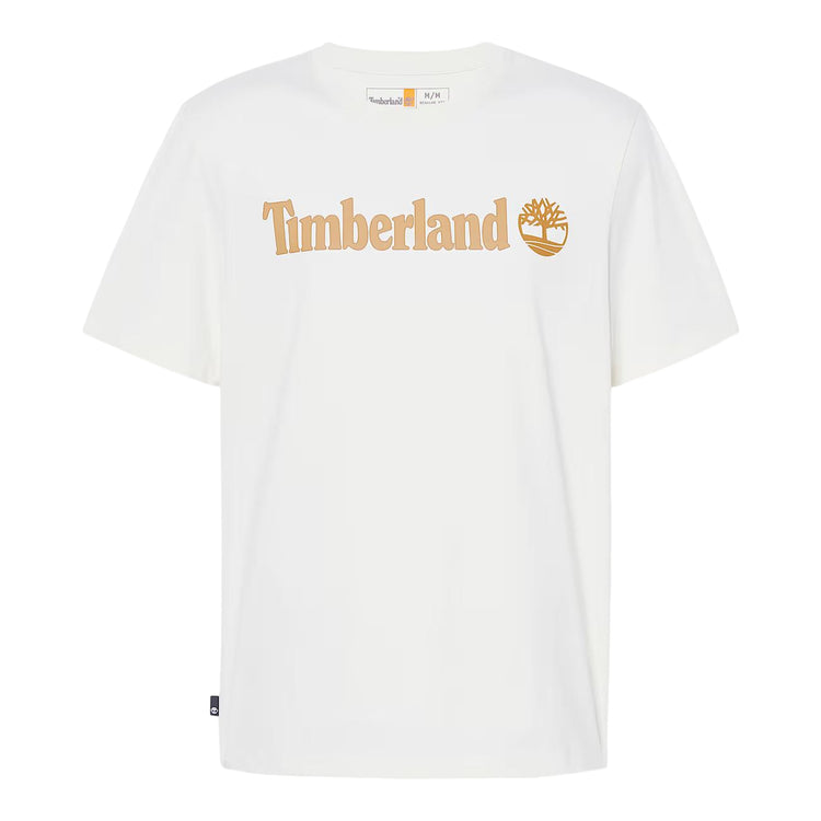 T-shirt Uomo Con Logo Lineare Kennebec River Bianco