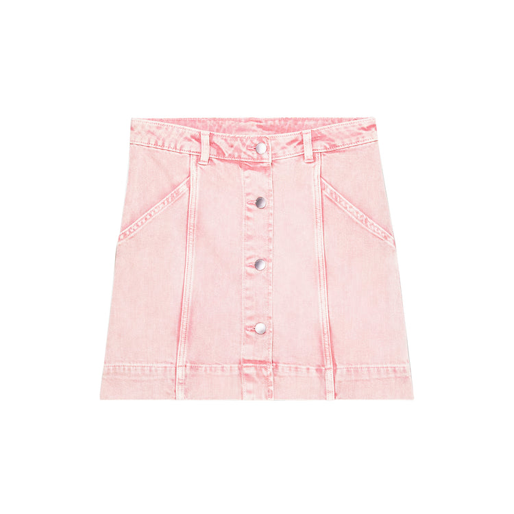 Minigonna Donna con bottoni Rosa