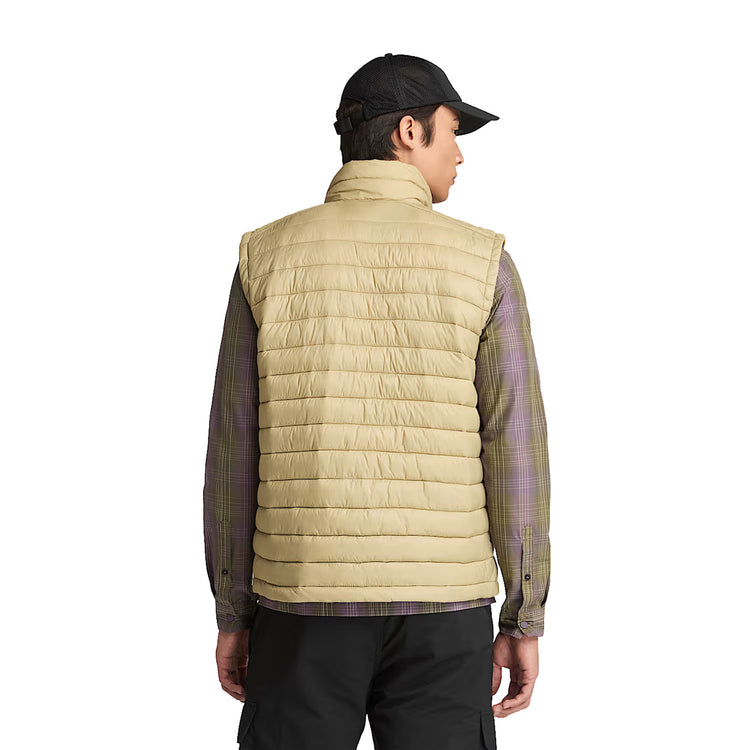 Gilet Idrorepellente Uomo Axis Peak Beige modello retro