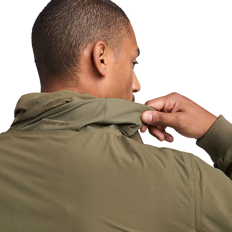 Green Men's Waterproof Bomber Jacket