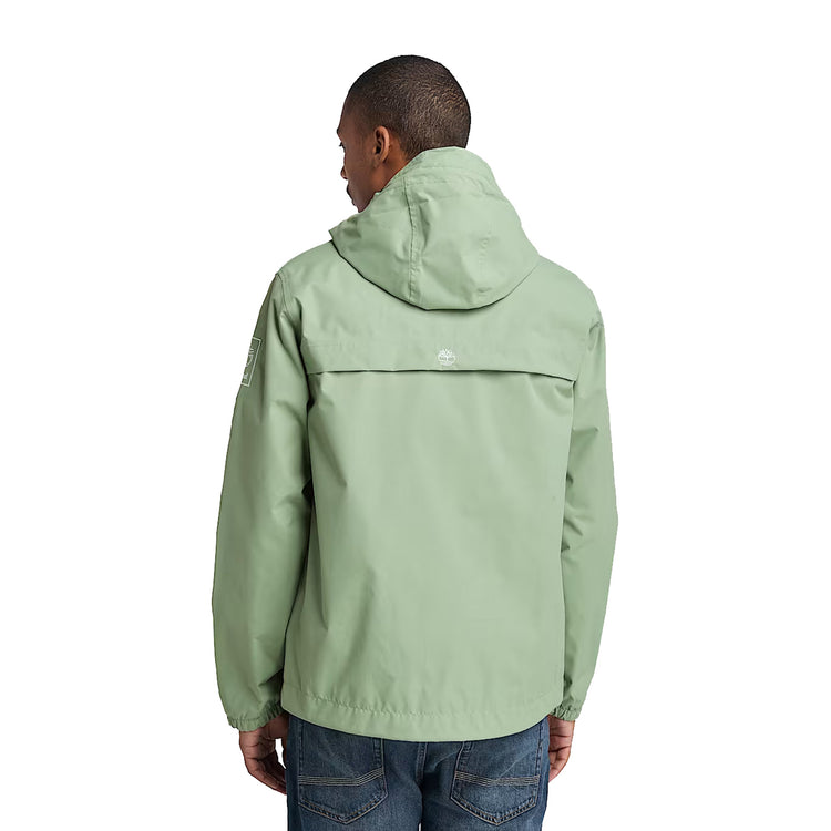 Giacca Uomo Benton Impermeabile verde chiaro modello retro