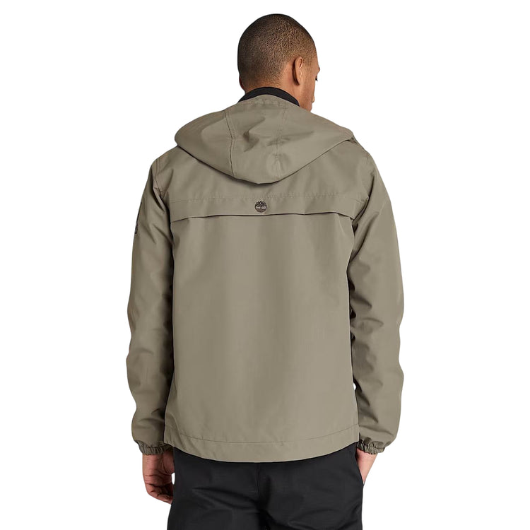 Giacca Uomo impermeabile Benton Marrone modello retro