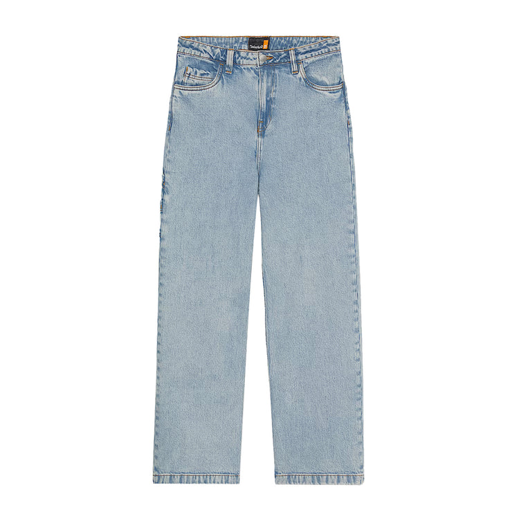 Jeans Stile Carpentiere da Donna Denim blu