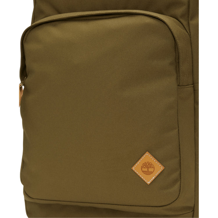 Zaino Timberpack 27L Verde oliva dettaglio tasca davanti