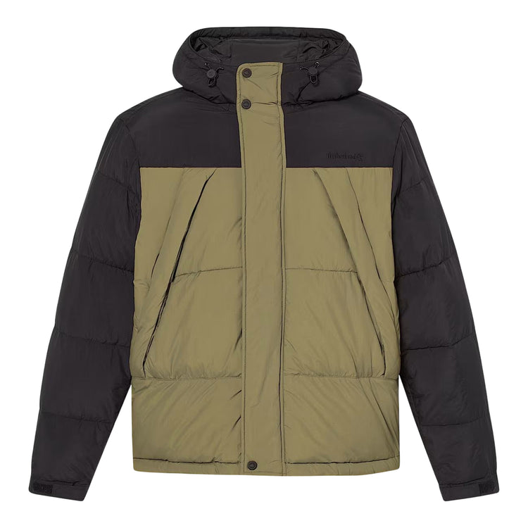 Piumino Uomo Idrorepellente Puffer Verde scuro