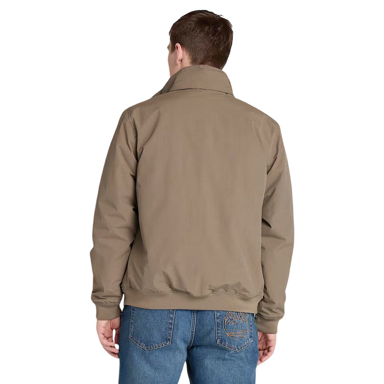 Bomber Uomo Sailor Impermeabile Marrone modello retro