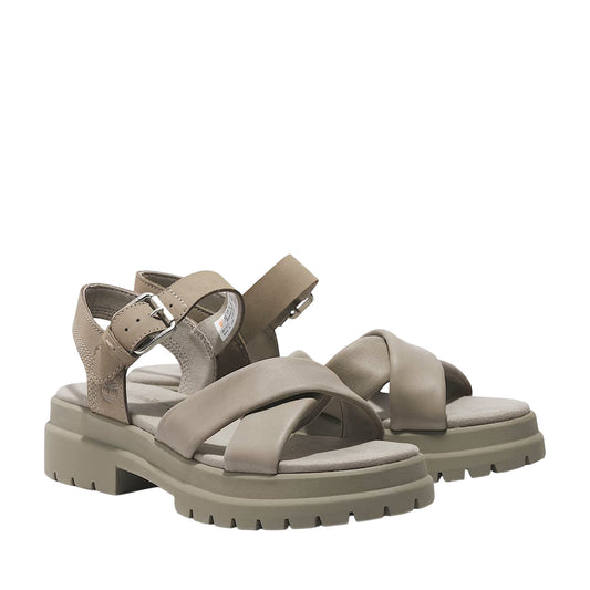 Sandali Donna London Vibe con cinturino Beige
