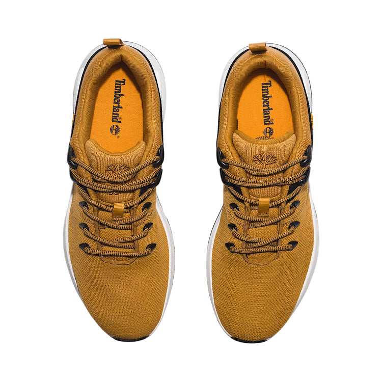 Sneakers Uomo Basse Stringate Sprint Trekker Giallo