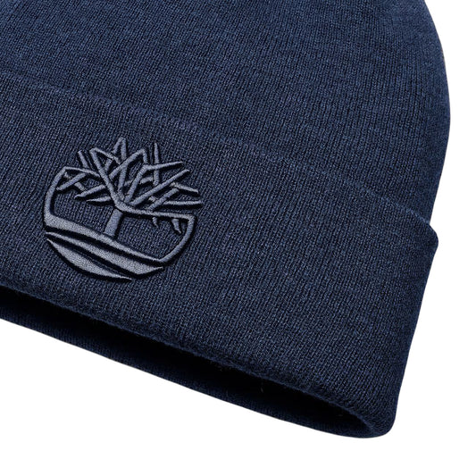 Berretto Unisex con ricamo 3D Blu scuro dettaglio