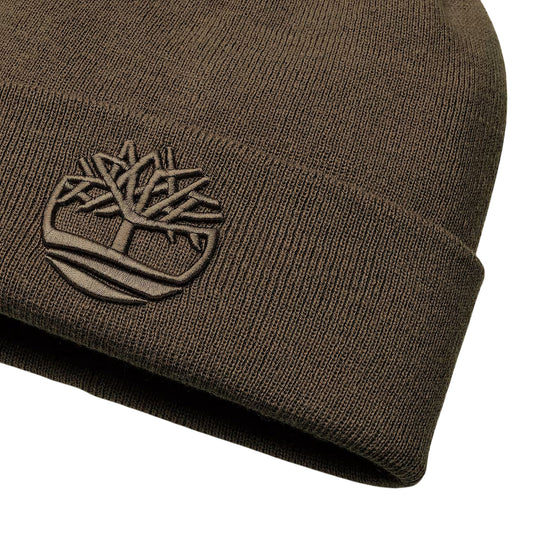 Berretto Unisex con ricamo 3D Marrone dettaglio