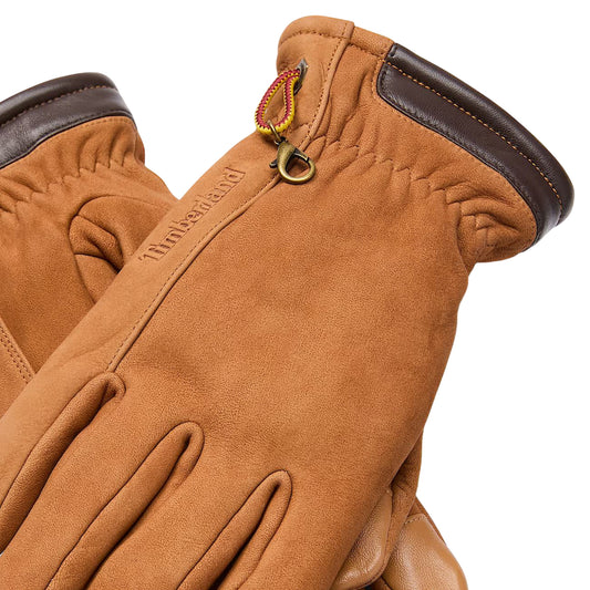 Guanti Unisex in nabuk Winter Hill Giallo