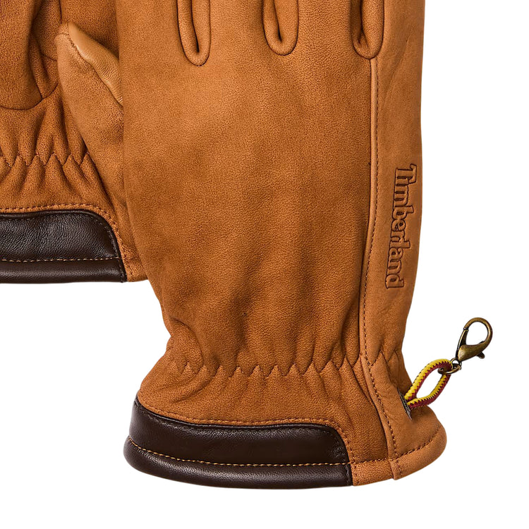 Guanti Unisex in nabuk Winter Hill Giallo