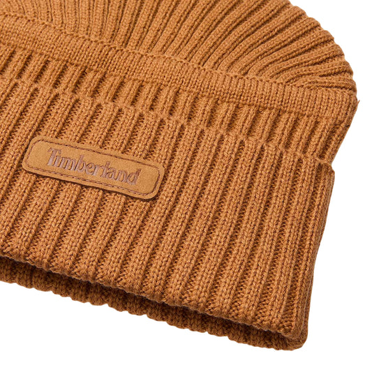 Berretto Unisex a coste Gulf Beach Giallo dettaglio