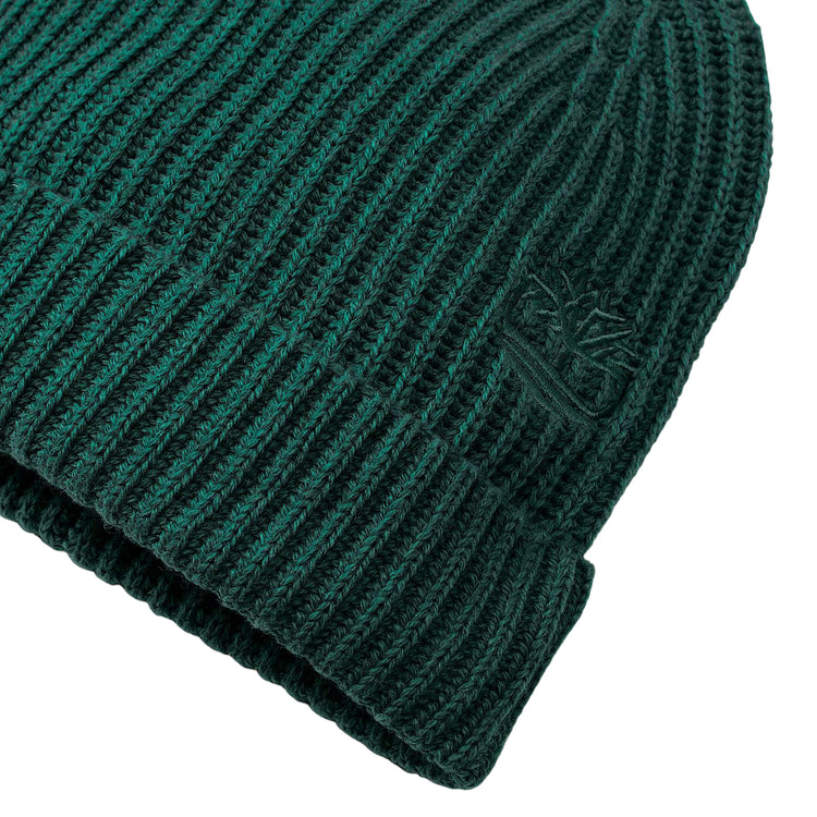 Berretto in misto lana con logo Verde scuro dettaglio