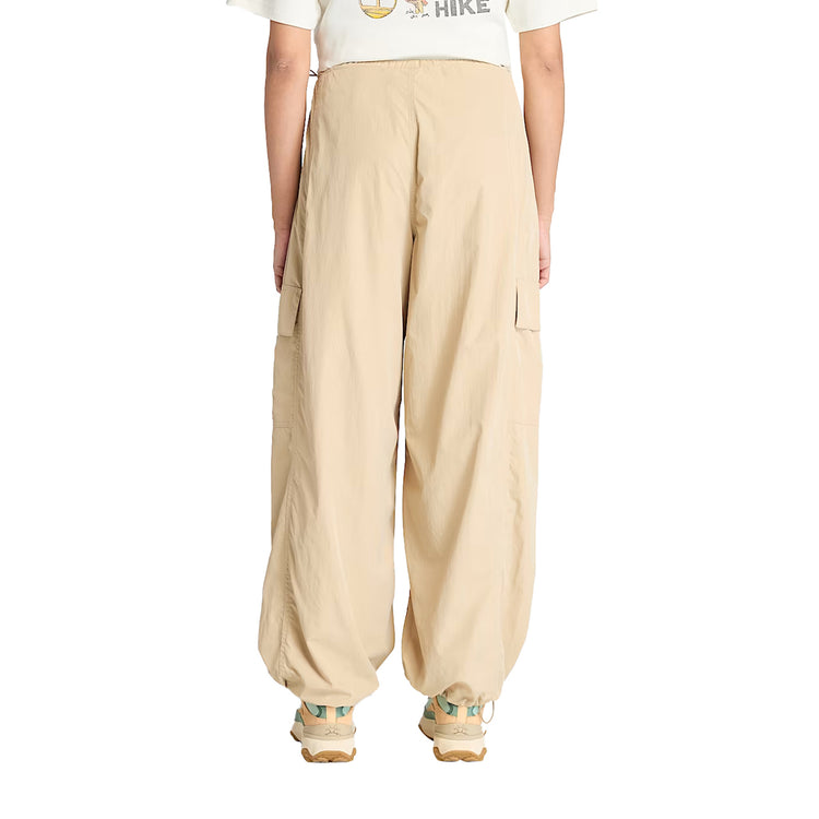 Retro Pantaloni Stile Paracadutista da Donna in beige