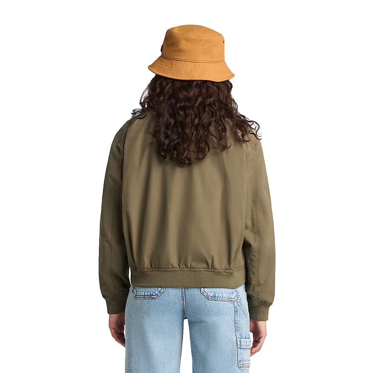 Bomber Utility da Donna in colore verde