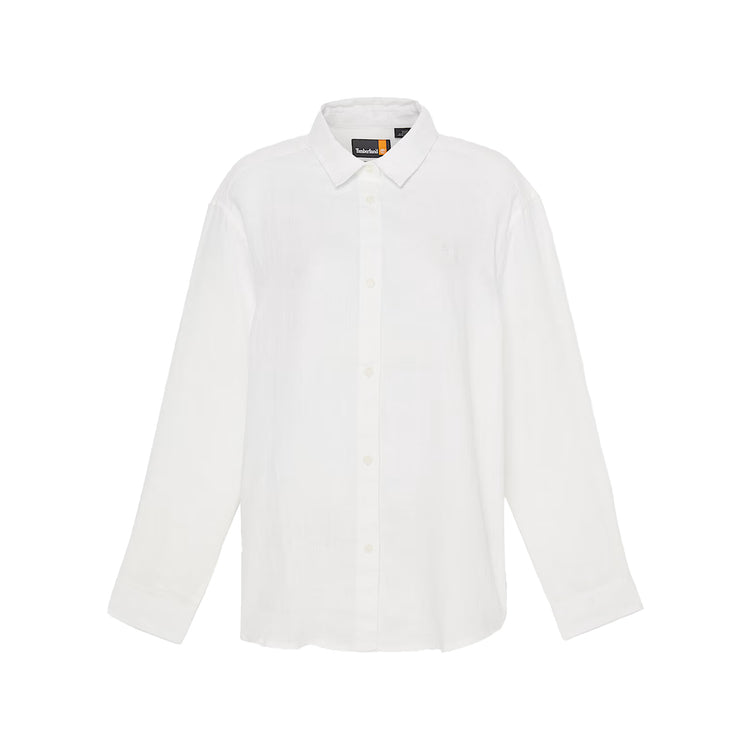 Camicia in Lino da Donna in bianco