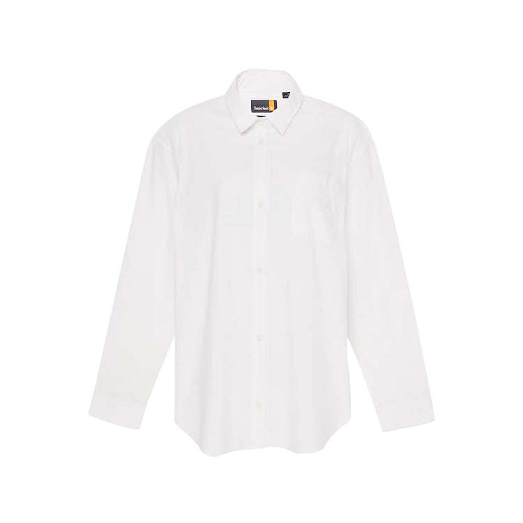 Camicia in Popeline da Donna in bianco