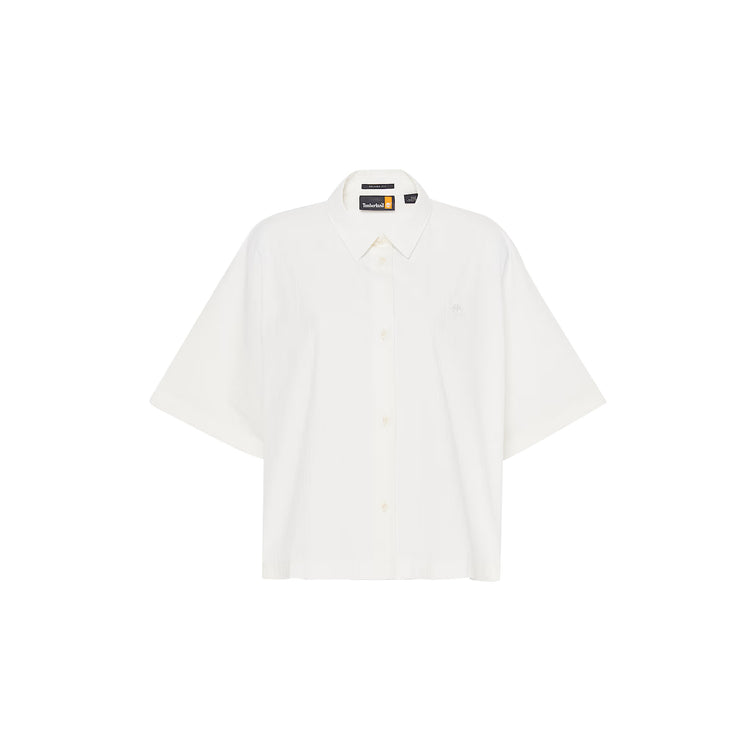 Camicia Donna a maniche corte Bianco