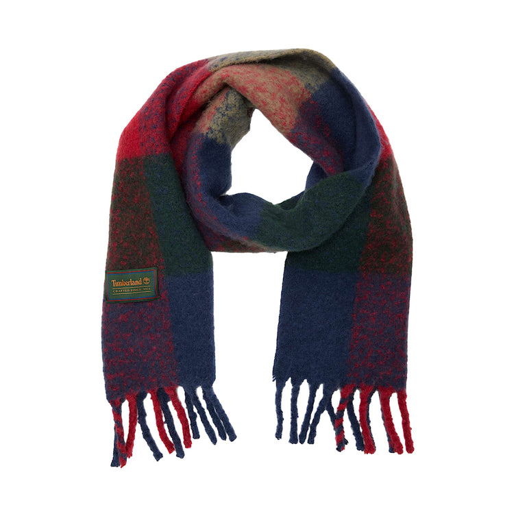 Sciarpa Donna con frange Blu