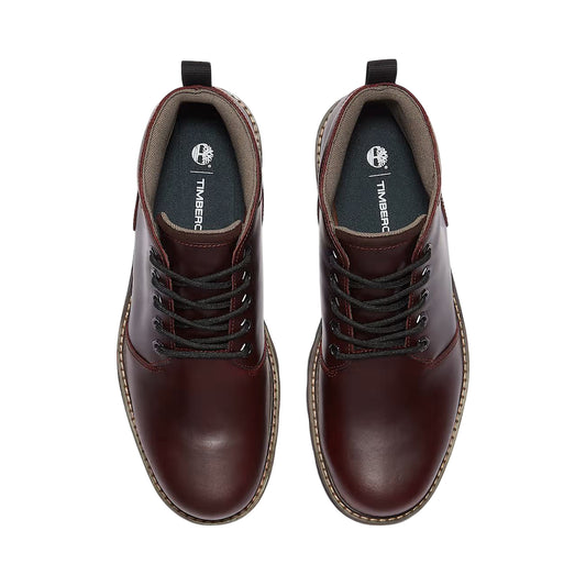 Stivali Uomo Chukka Britton Road impermeabili Bordeaux