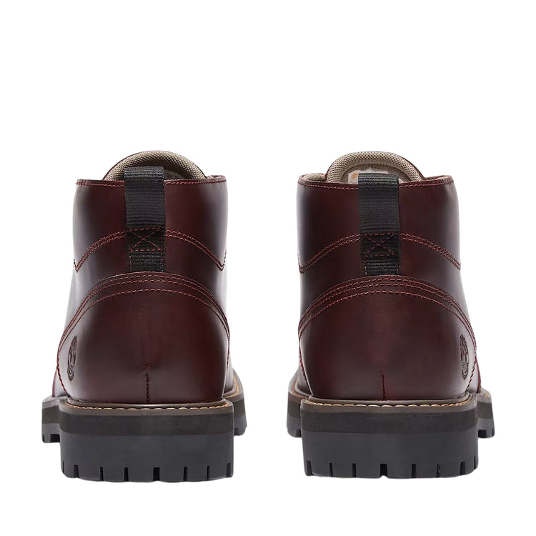 Stivali Uomo Chukka Britton Road impermeabili Bordeaux retro