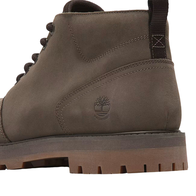 Stivali Uomo Chukka Britton Road impermeabili Grigio dettaglio