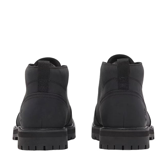Stivali Uomo Chukka Britton Road impermeabili Nero retro
