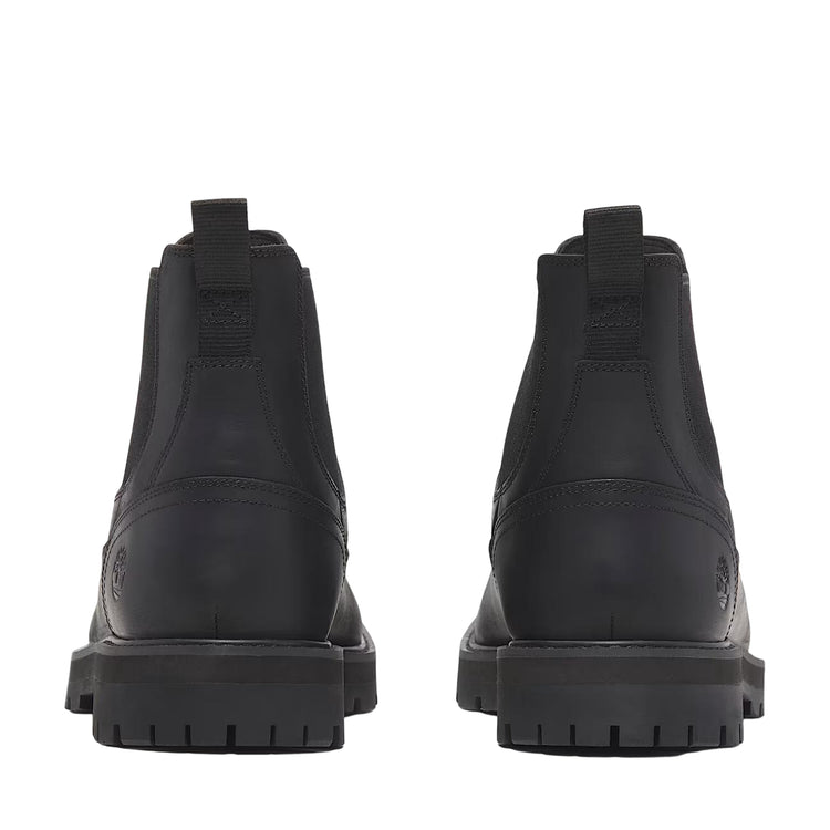 Stivali Uomo Chelsea Britton Road Nero retro
