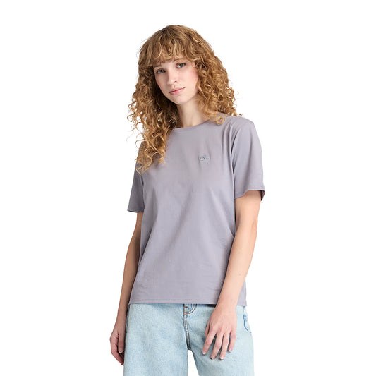 Modella con T-shirt Dunstan da Donna in grigio