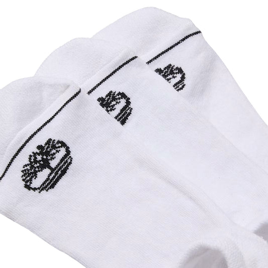 Tre Paia di Calzini Sportivi Bowden in bianco dettaglio