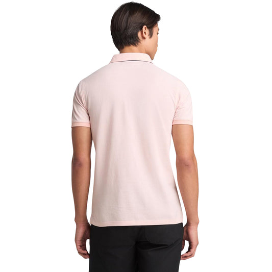 Polo Oxford Uomo Baboosic Brook Rosa modello retro