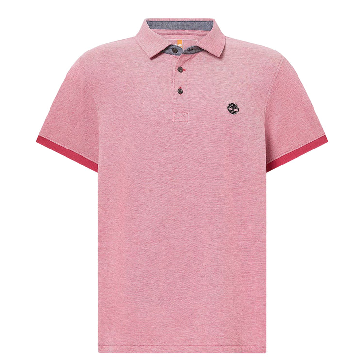 Polo Uomo Oxford Maniche Corte Baboosic Brook rosso