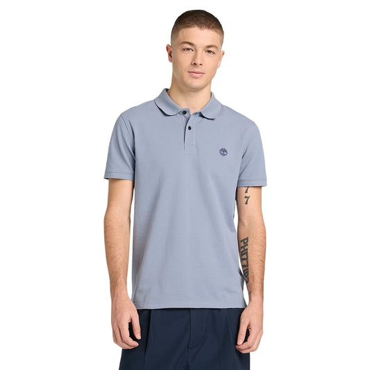 Polo Uomo azzurra MILLERS RIVER Short Sleeve