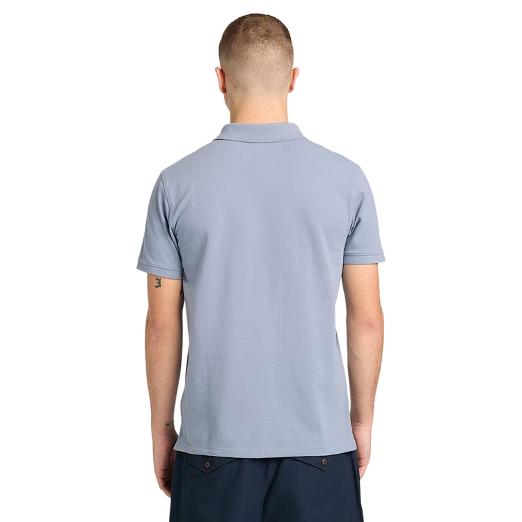 Polo Uomo azzurra MILLERS RIVER Short Sleeve