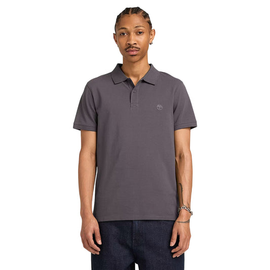 Polo Uomo MILLERS RIVER Short Sleeve Grigia