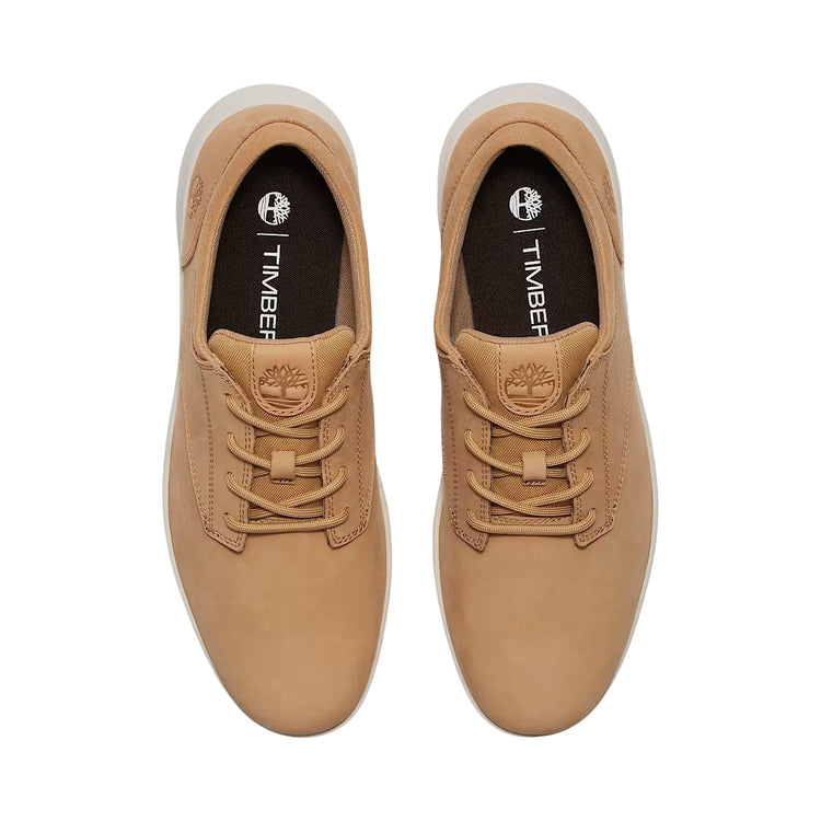 Sneaker Uomo, modello Parker Street Beige, in pelle