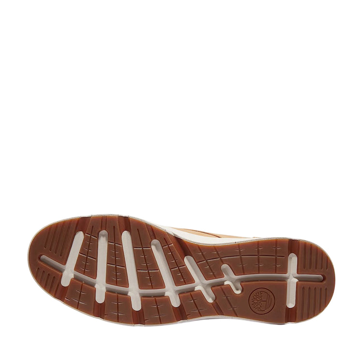 Sneaker Uomo, modello Parker Street Beige, in pelle