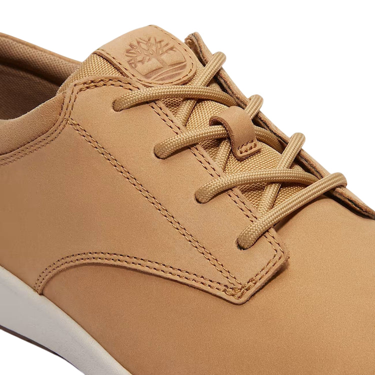 Sneaker Uomo, modello Parker Street Beige, in pelle
