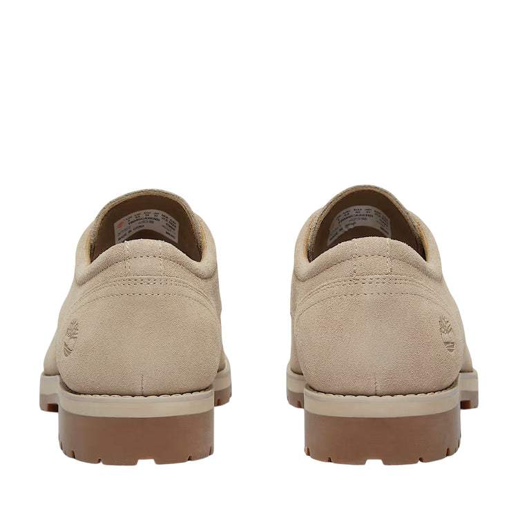 Scarpe Stringate Uomo Britton Square Beige retro