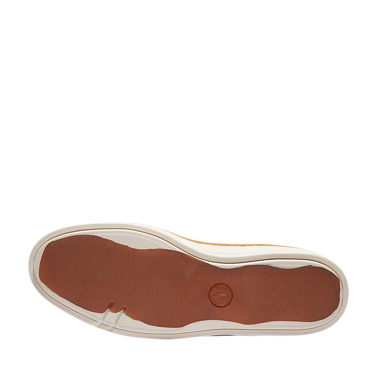 Sneakers Uomo bianco in tela con fodera in cotone