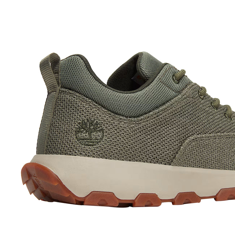 Sneakers Winsor Park da Uomo in verde scuro dettaglio