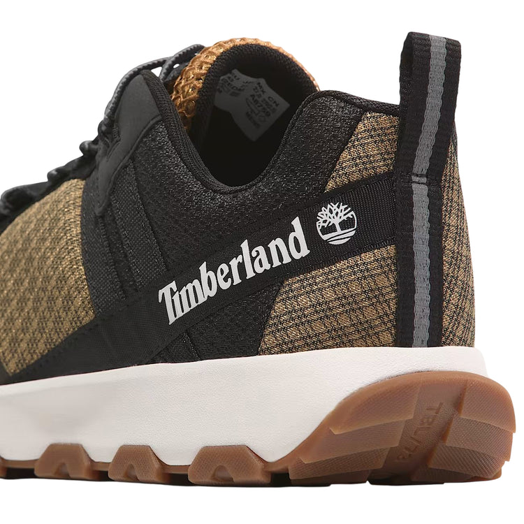 Sneakers Uomo con tomaia in ReBOTL Gialle, con logo laterale