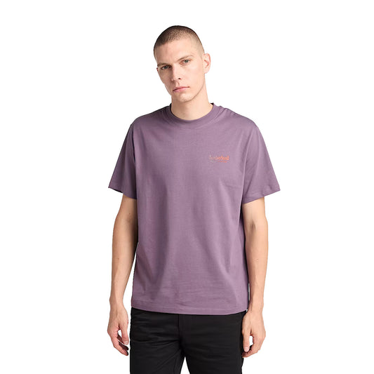 T-shirt Uomo Rugged Active Gear Viola modello frontale