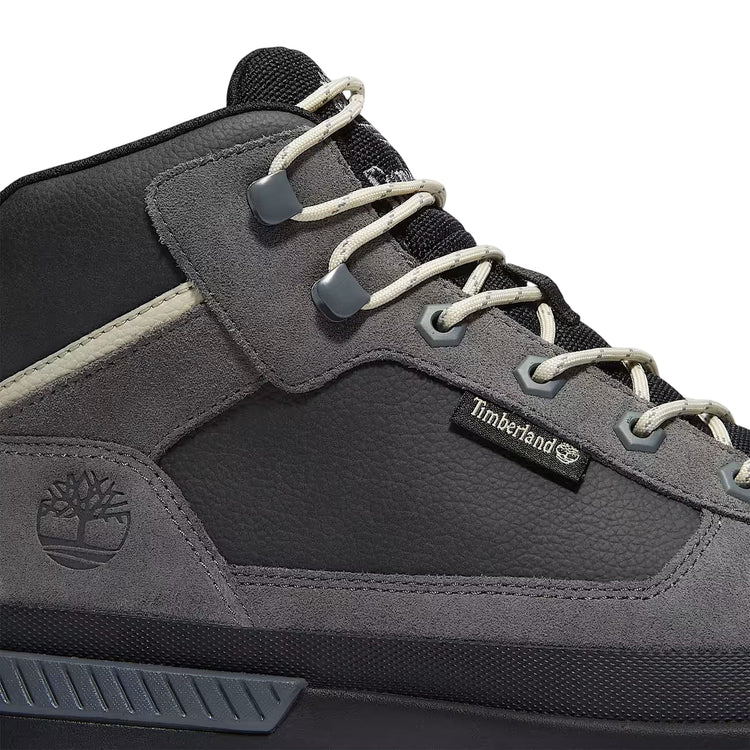 Sneakers Uomo Field Trekker Mid Grigio dettaglio