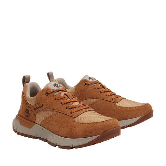 Sneakers Uomo Basse Voyager Park Marrone chiaro