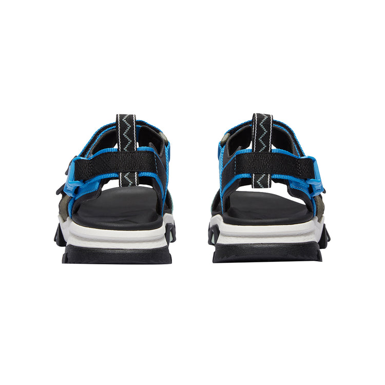 Sandali Uomo Garrison Trail Nero e Blu retro