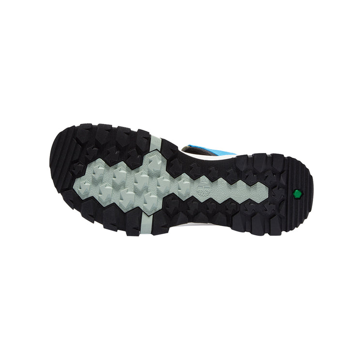 Sandali Uomo Garrison Trail Nero e Blu suola